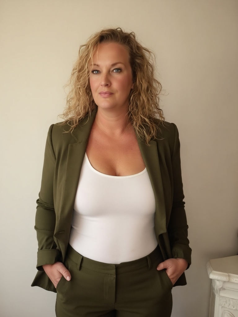 Claudia Mostert in een portret voor de homepage van Content Lab
